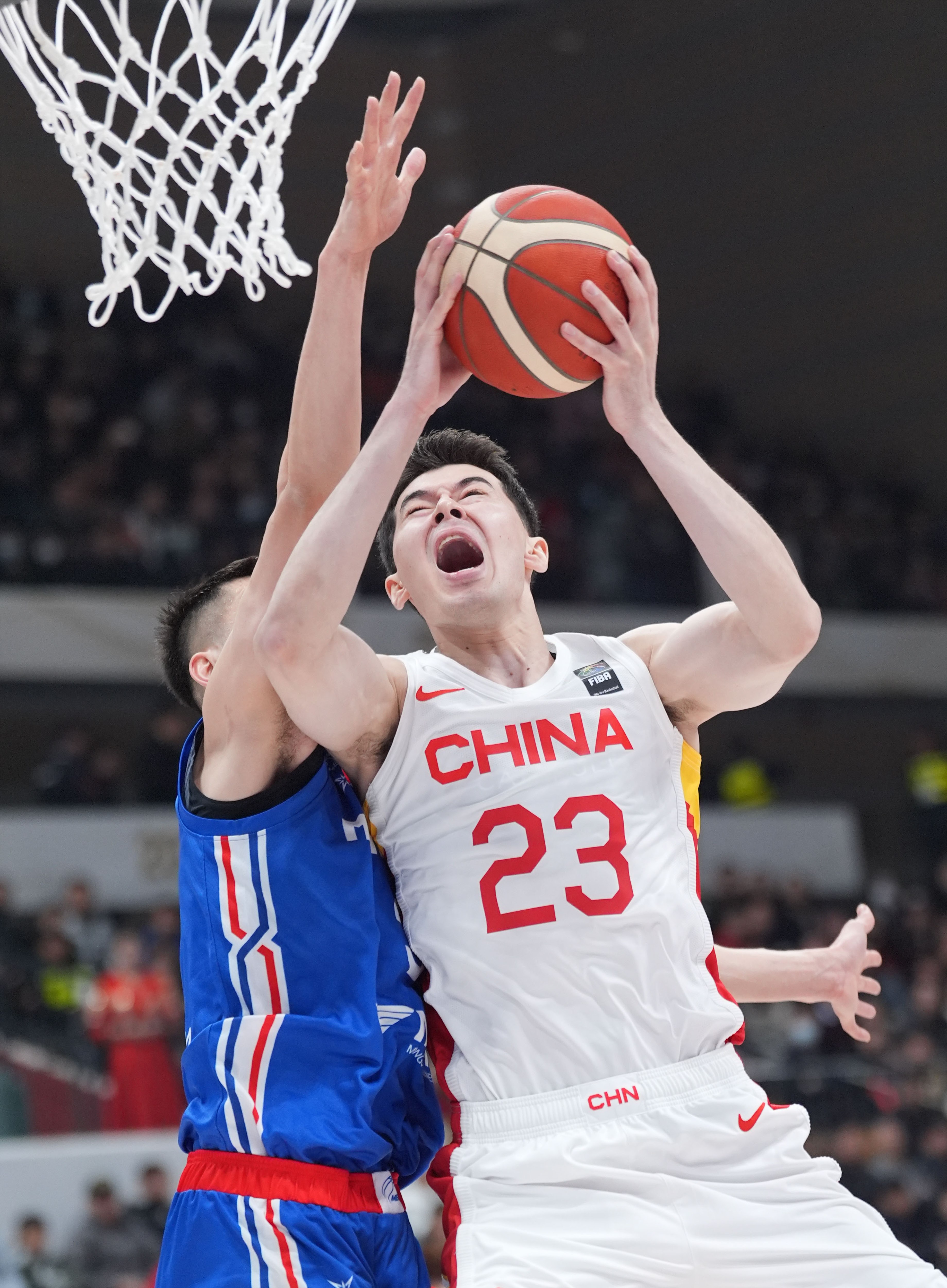 亚洲杯篮球赛首轮战罢中国队晋级